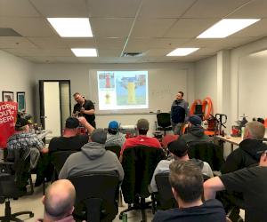 Clow Canada hosts training for local contractors