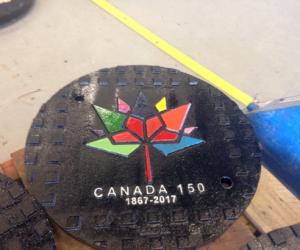 Fonderie Laperle commémore le cent cinquantenaire du Canada