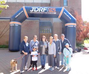 L'équipe de Kennedy Valve participe à l'événement de la JDRF