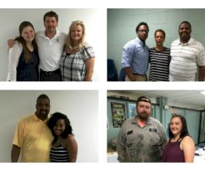 (Students pictured from L-R, top to bottom: Jaycee Bean, Drew Summerlin, Nikita Norman and Jade Guy)