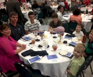 (Pictured:  M&H General Manager Tony Orlowski and his wife Kim and their five children, Keith, Jackson, James, Josh and Daniel)