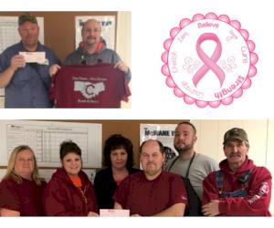 Manchester Tank de Quincy tient une collecte de fonds de sensibilisation au cancer du sein