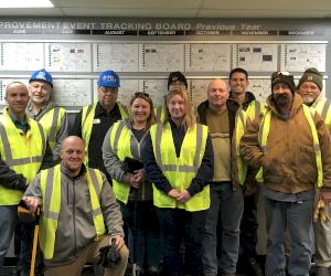 Sur la photo, de gauche à droite : Bruce Duncan, Jeff Sycks, Devin Lusk, Rob Cole, Brianna Celeschi, Heidi Cartwright, CJ Fowler, Daryl Martin, Tom Kistler, Todd Mushrush, Craig Border. (Absent de la photo : Shawn McGarry, Jason Lahna, Rich Rausch)