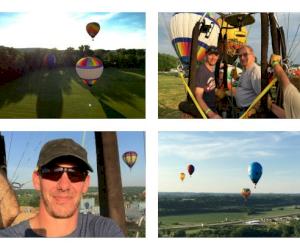 McWane Ductile-Ohio commandite « Legal Eagle » lors du festival de montgolfières de Coshocton