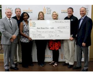 Tyler Pipe fait un don de 10 000 $ à la banque alimentaire du Texas