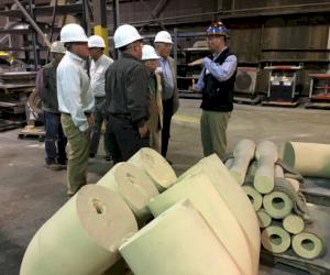 Tyler Union hosts tour for Alabama legislature and Alabama Iron and Steel Council